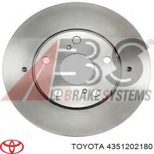 Disco do freio dianteiro Toyota 4351202180 preço, a partir de 45,03 USD