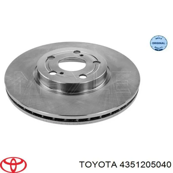 Disco do freio dianteiro Toyota 4351205040 preço, a partir de 50,66 USD
