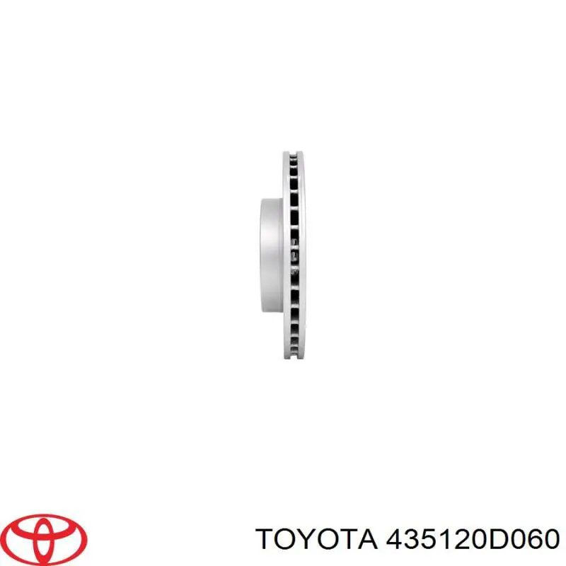 Compre 435120D060 Toyota Disco do freio dianteiro