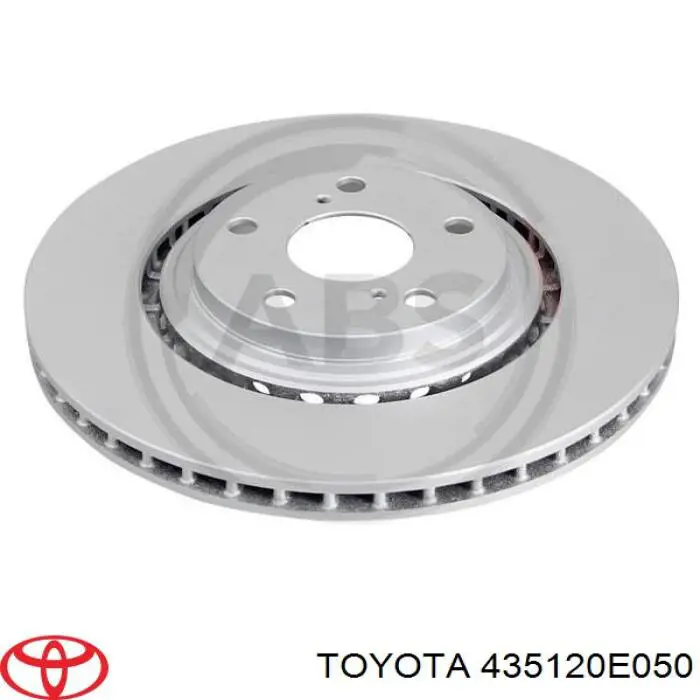 435120E050 Toyota Disco do freio dianteiro