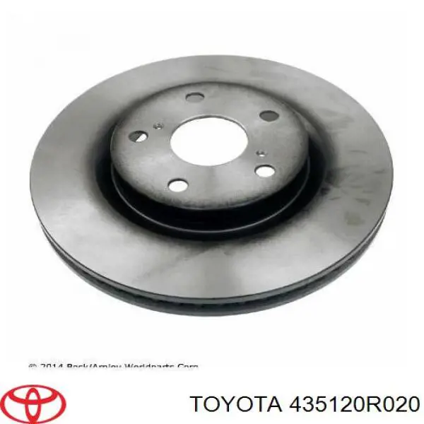 Compre 435120R020 Toyota Disco do freio dianteiro
