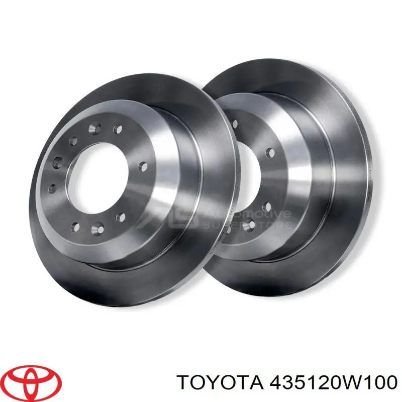 Compre 435120W100 Toyota Disco do freio dianteiro
