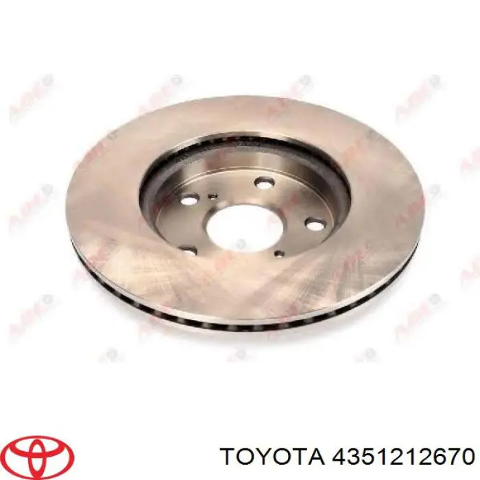Compre 4351212670 Toyota Disco do freio dianteiro
