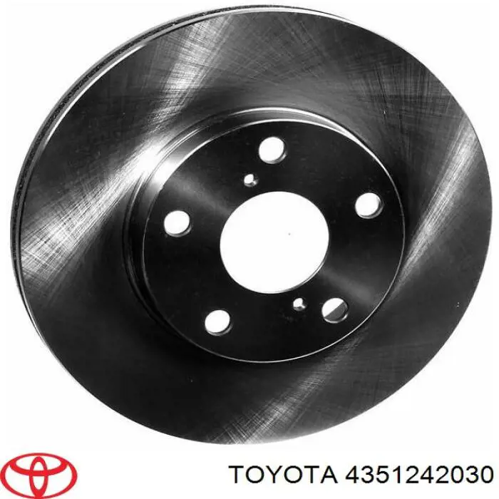 Disco do freio dianteiro Toyota 4351242030 preço, a partir de 44,73 USD