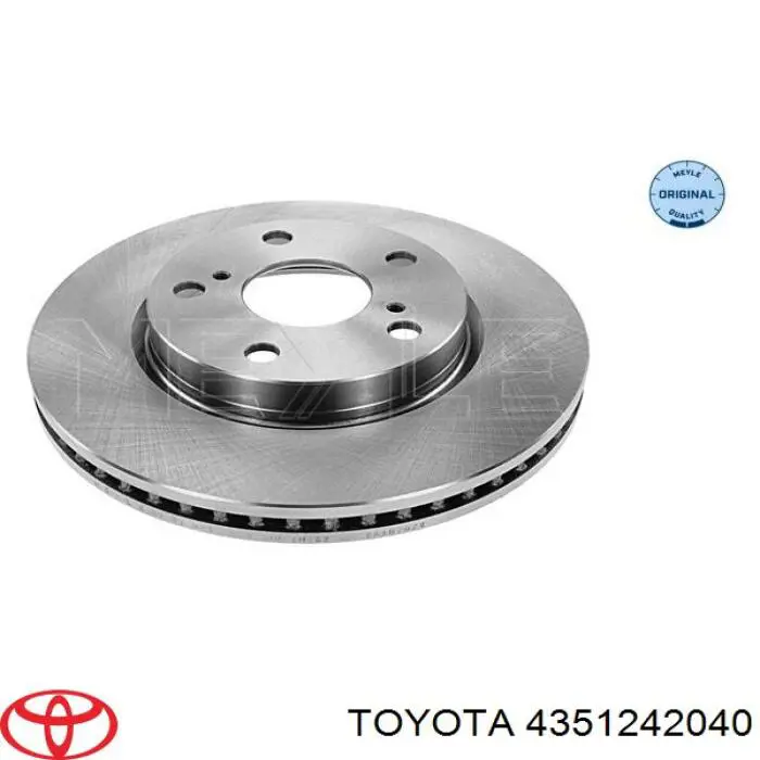 Compre 4351242040 Toyota Disco do freio dianteiro