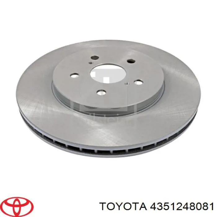 Disco do freio dianteiro Toyota 4351248081 preço, a partir de 46,65 USD