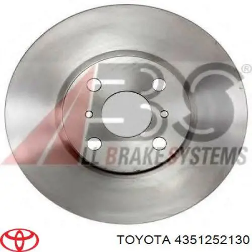 Compre 4351252130 Toyota Disco do freio dianteiro