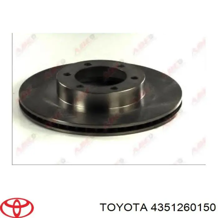 Compre 4351260150 Toyota Disco do freio dianteiro
