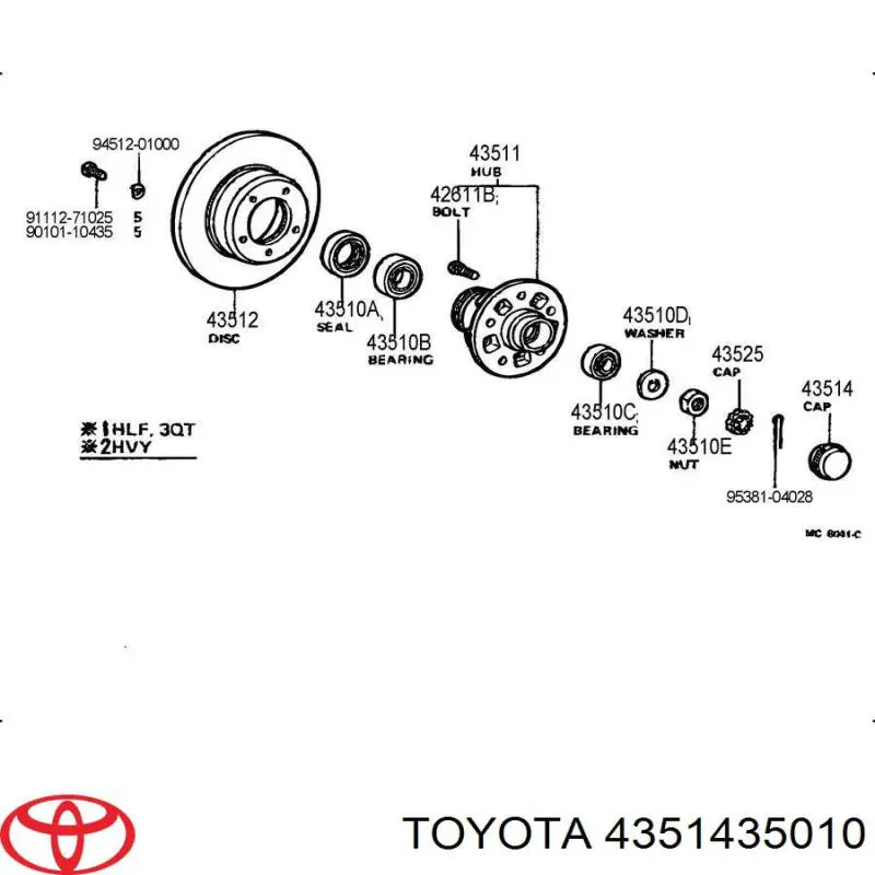 Coberta de disco de roda Toyota 4351435010 preço, a partir de 22,14 USD