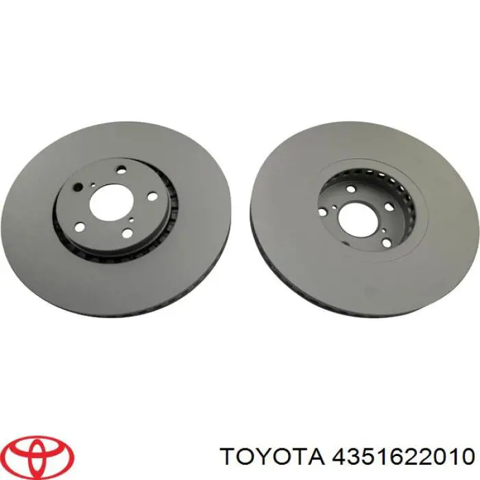 Disco do freio dianteiro Toyota 4351622010 preço, a partir de 97,47 USD