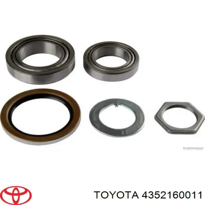Porca de cubo dianteiro Toyota 4352160011 preço, a partir de 9,10 USD