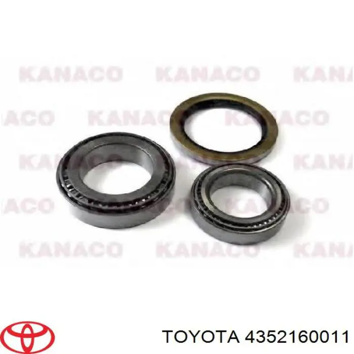 Compre 4352160011 Toyota Porca de cubo dianteiro
