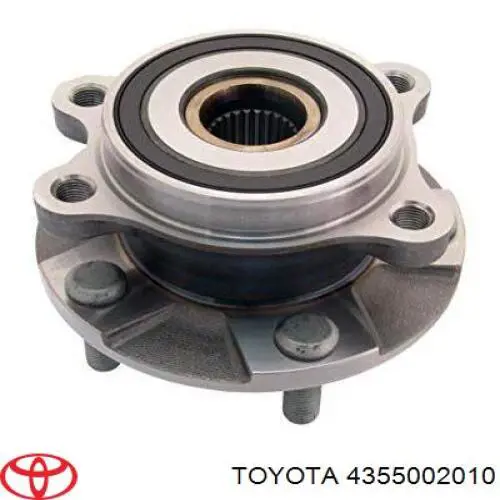 4355002010 Toyota Cubo dianteiro