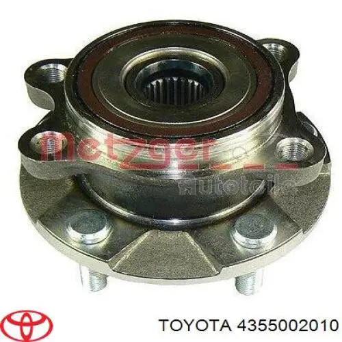 Cubo dianteiro Toyota 4355002010 preço, a partir de 107,33 USD