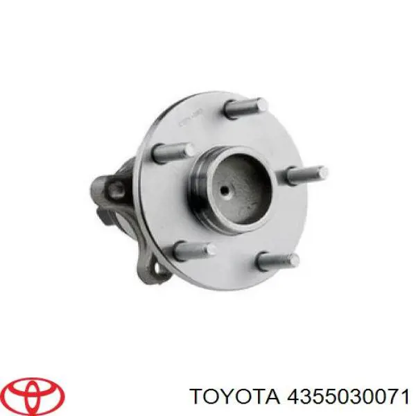 4355030071 Toyota Cubo dianteiro