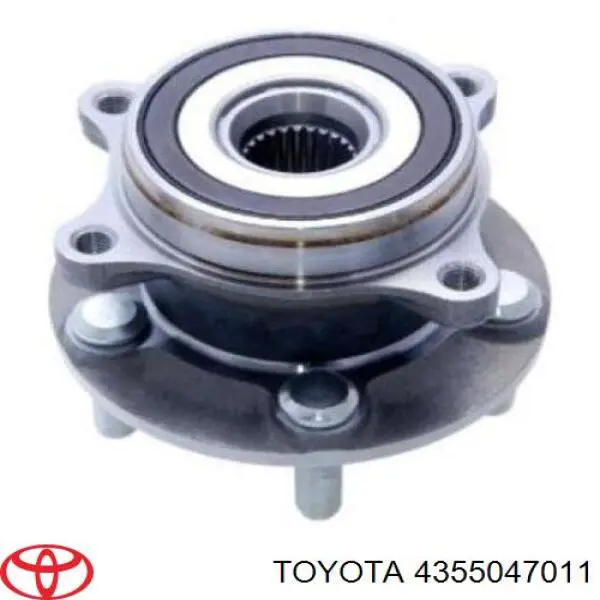 4355047011 Toyota Cubo dianteiro