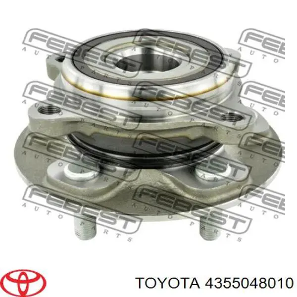 4355048010 Toyota Cubo dianteiro