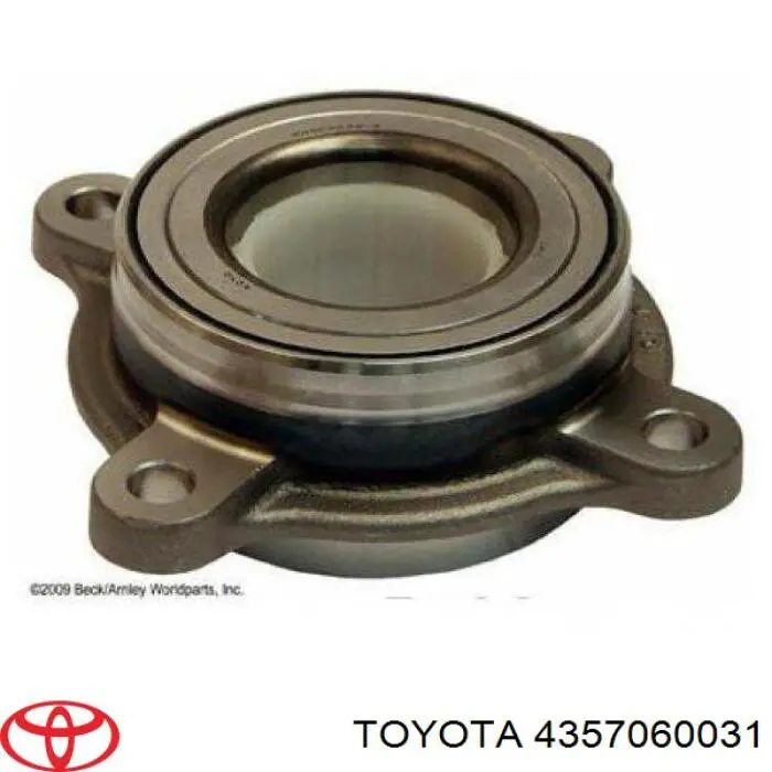 Rolamento de cubo dianteiro Toyota 4357060031 preço, a partir de 73,89 USD