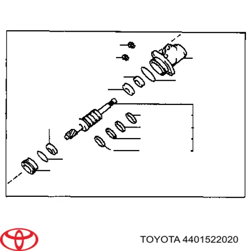  Toyota 4401522020 preço, a partir de 141,93 USD