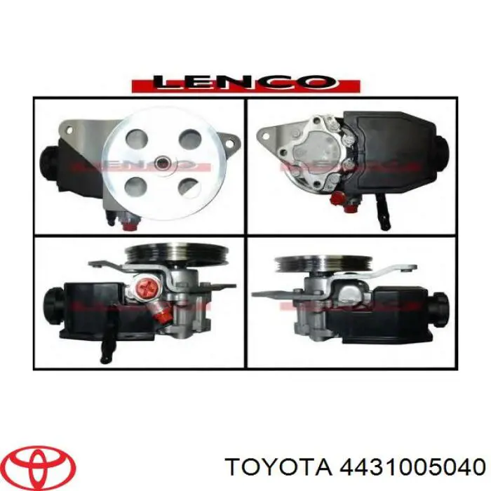 Compre 4431005040 Toyota Bomba da Direção hidrâulica assistida