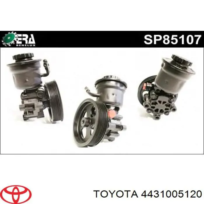 4431005120 Toyota Bomba da Direção hidrâulica assistida