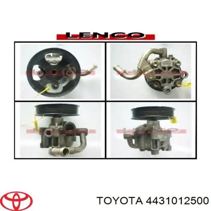 Compre 4431012500 Toyota Bomba da Direção hidrâulica assistida