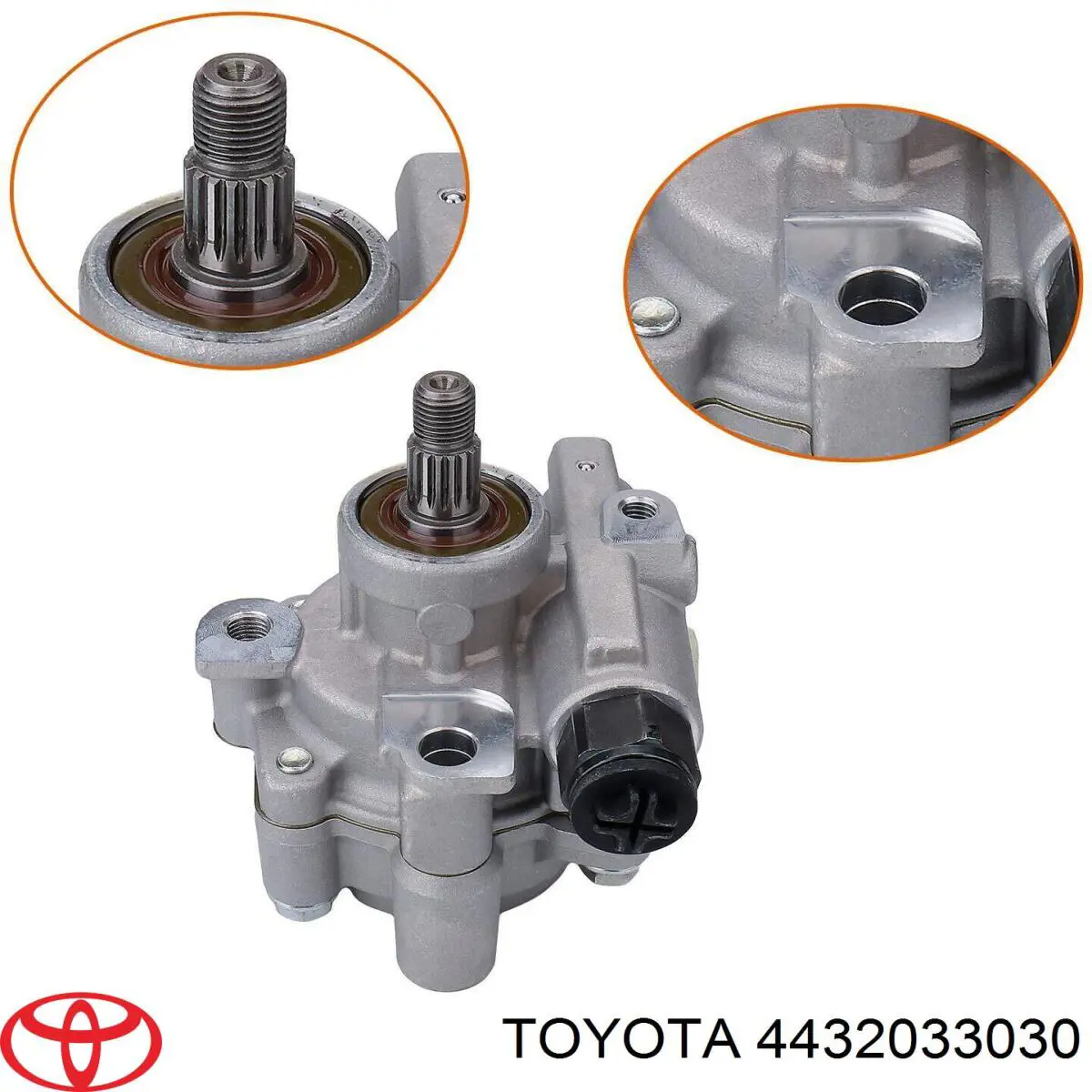 Bomba da Direção hidrâulica assistida Toyota 4432033030 preço, a partir de 221,93 USD