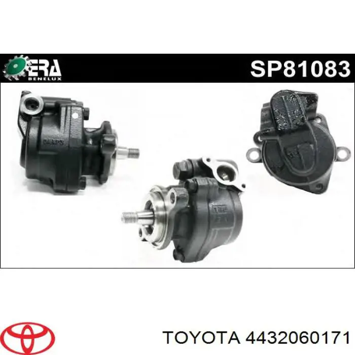 Bomba da Direção hidrâulica assistida Toyota 4432060171 preço, a partir de 190,41 USD