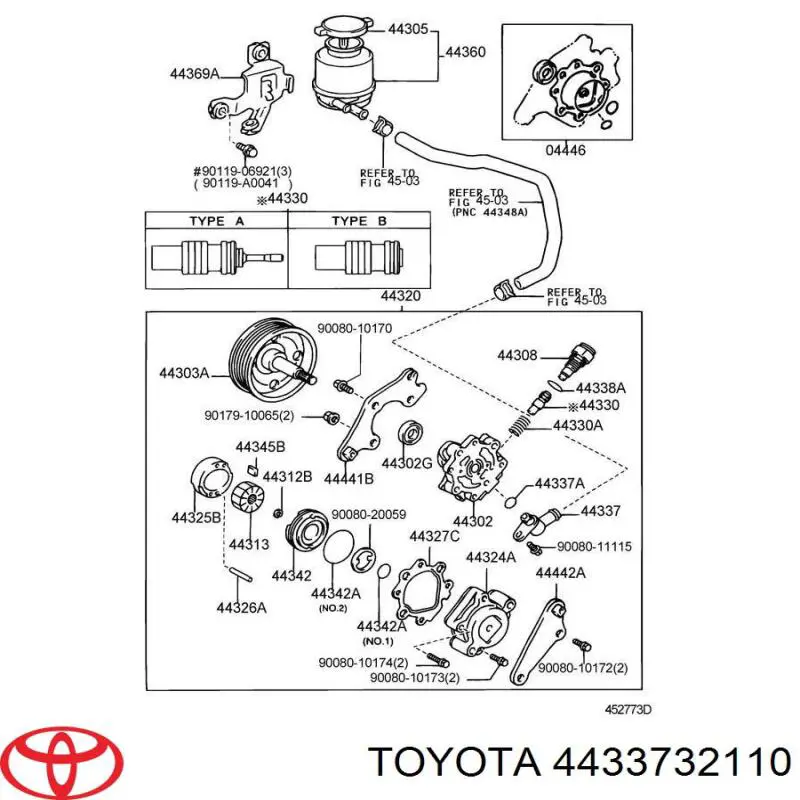 Compre 4433732110 Toyota 