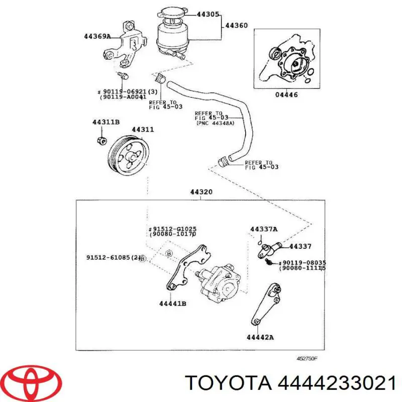  Toyota 4444233021 preço, a partir de 26,22 USD