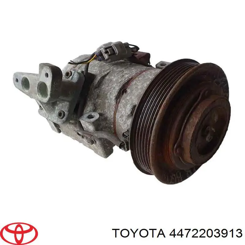 Compressor de aparelho de ar condicionado Toyota 4472203913 preço, a partir de 160,32 USD