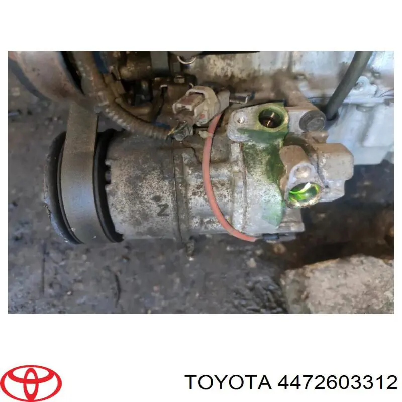 Compressor de aparelho de ar condicionado Toyota 4472603312 preço, a partir de 306,46 USD