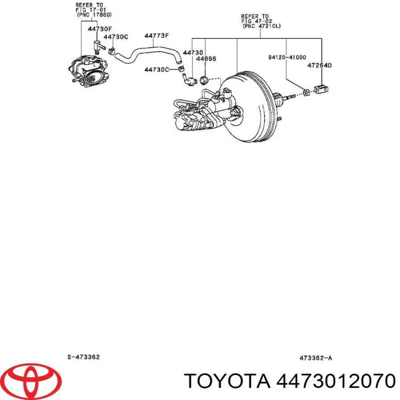  Toyota 4473012070 preço, a partir de 67,86 USD