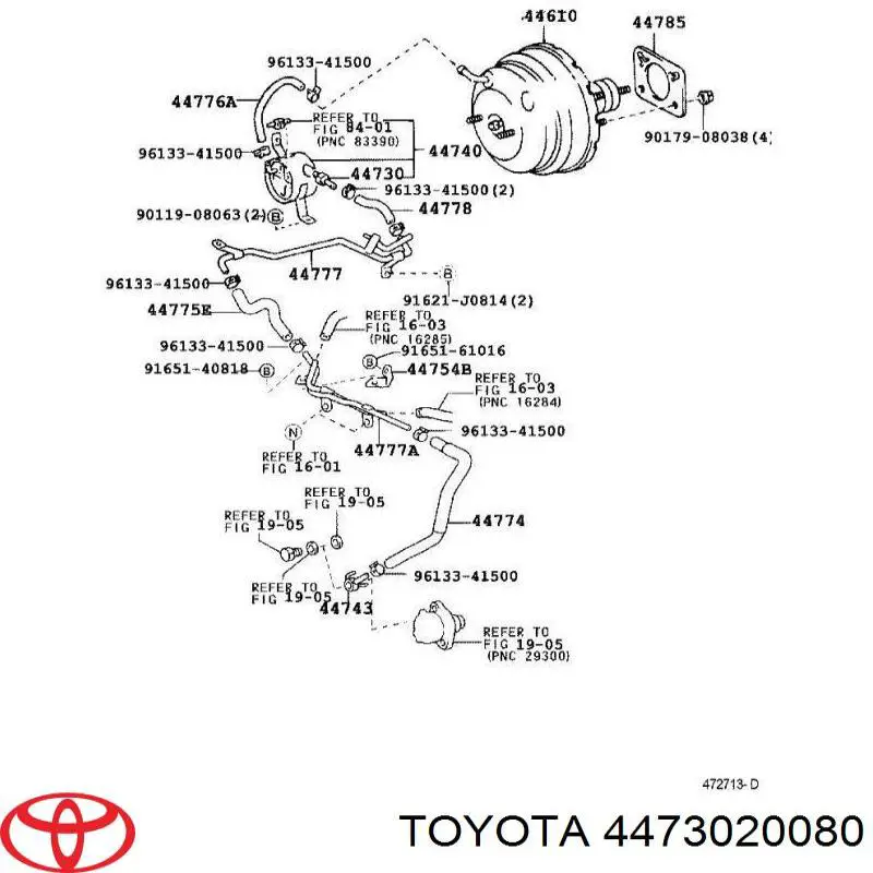  Toyota 4473020080 preço, a partir de 64,05 USD