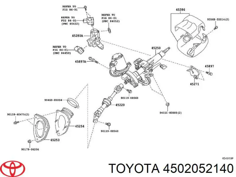  Toyota 4502052140 preço, a partir de 168,61 USD