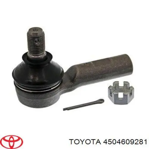 4504609281 Toyota Ponta externa da barra de direção