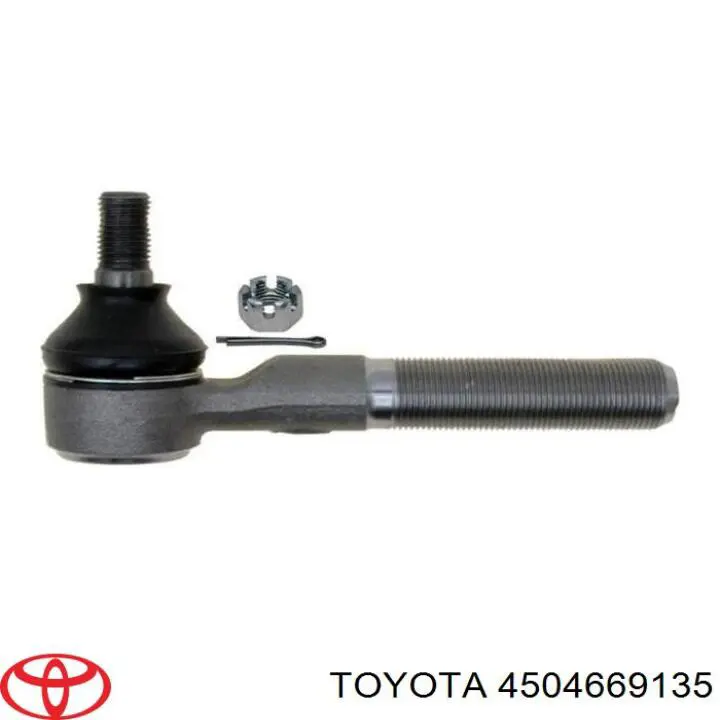 Compre 4504669135 Toyota Ponta da barra central de direção traseira direita