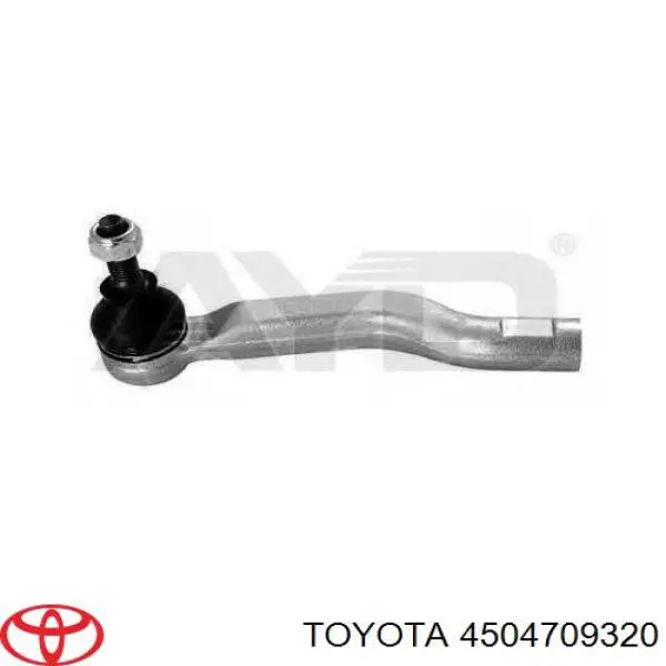 4504709320 Toyota Ponta externa da barra de direção