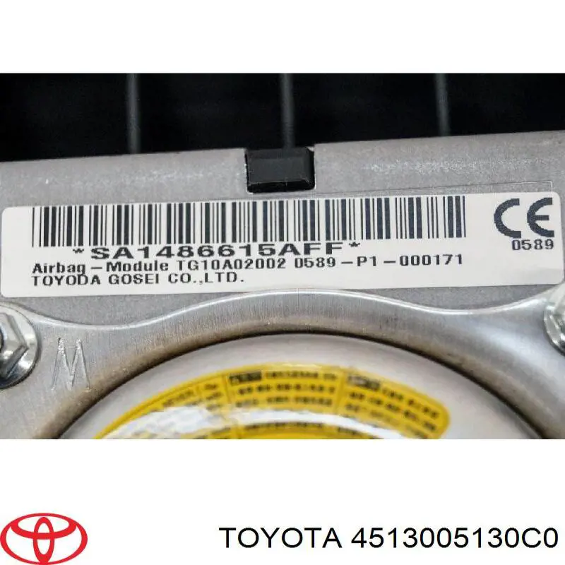4513005130C0 Toyota Cinto de segurança (AIRBAG) de condutor