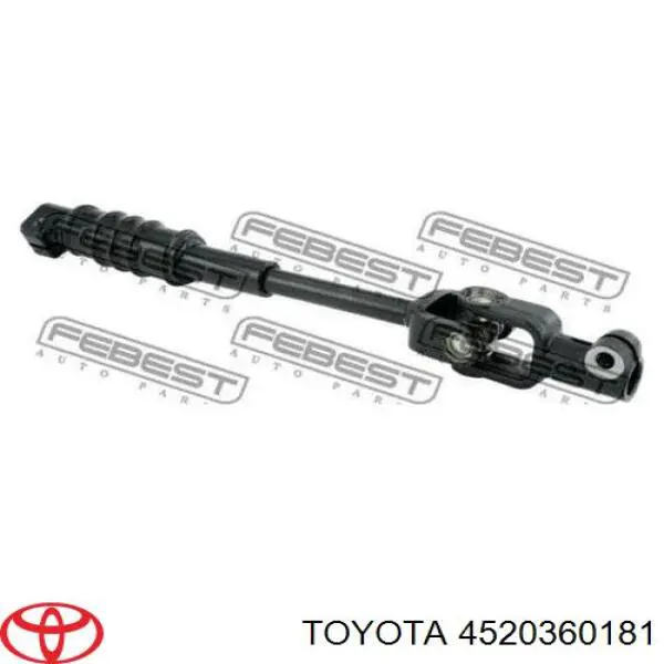 Veio da coluna de direção inferior Toyota 4520360181 preço, a partir de 71,51 USD
