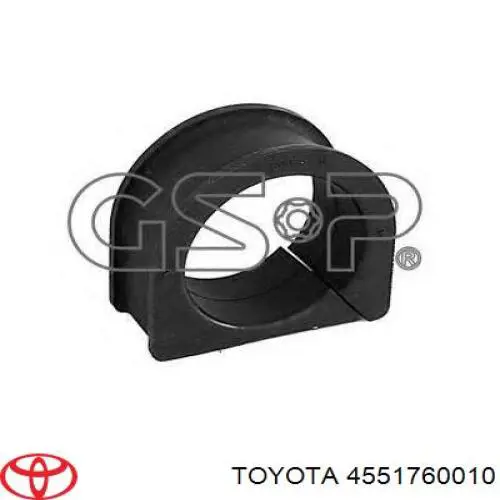 Bucha de fixação da cremalheira da direção Toyota 4551760010 preço, a partir de 9,66 USD