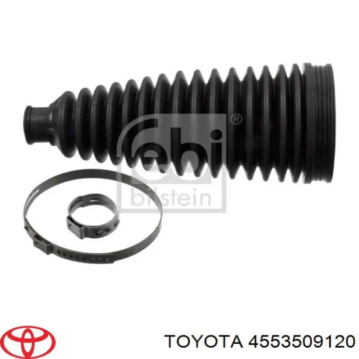 Bota de proteção do mecanismo de direção (de cremalheira) Toyota 4553509120 preço, a partir de 12,27 USD