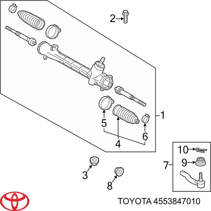  Toyota 4553847010 preço, a partir de 8,82 USD