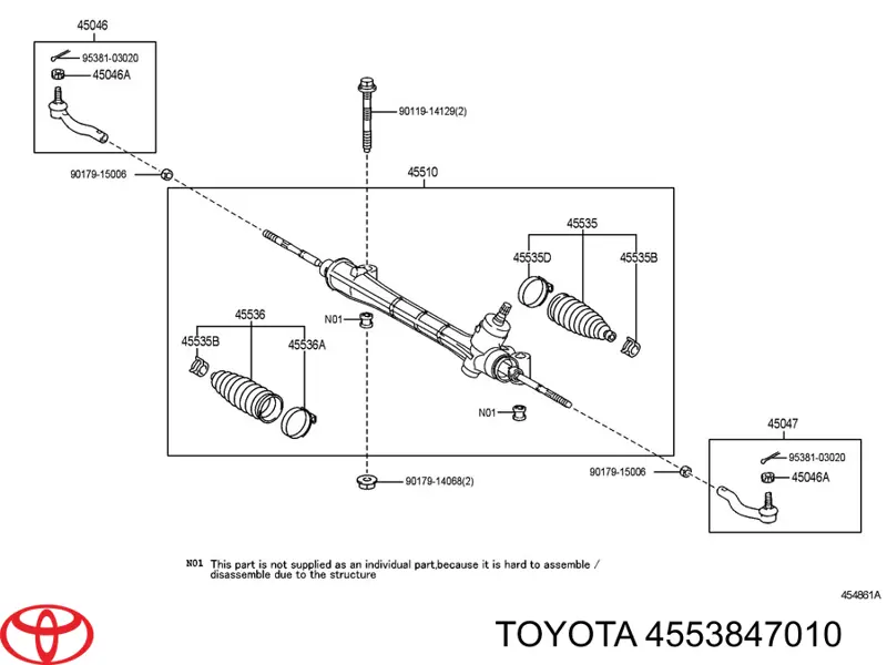 4553847010 Toyota 