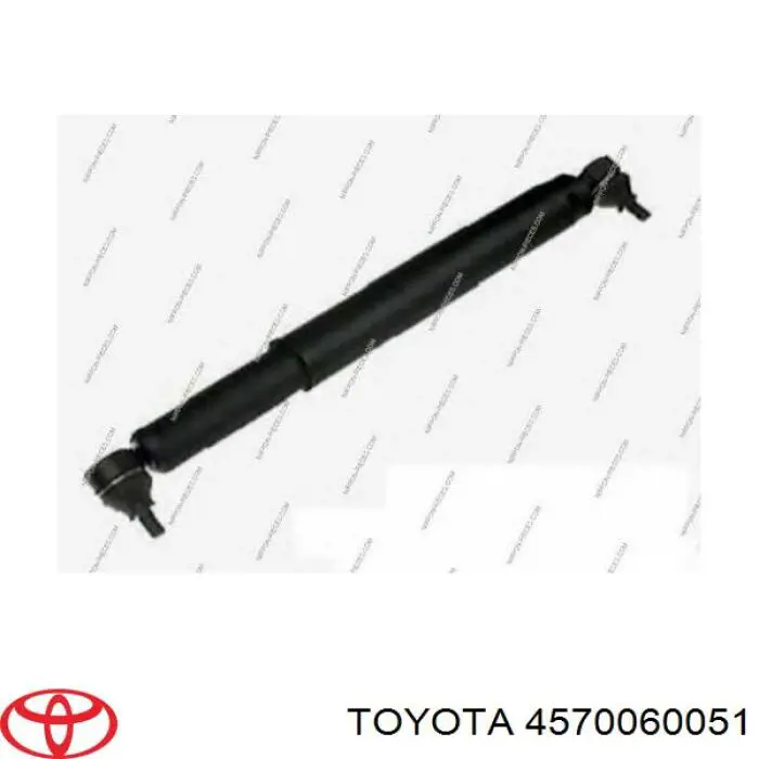 Amortecedor do mecanismo de direção 4570060051 Toyota