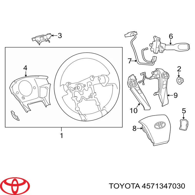  Toyota 4571347030 preço, a partir de 66,81 USD