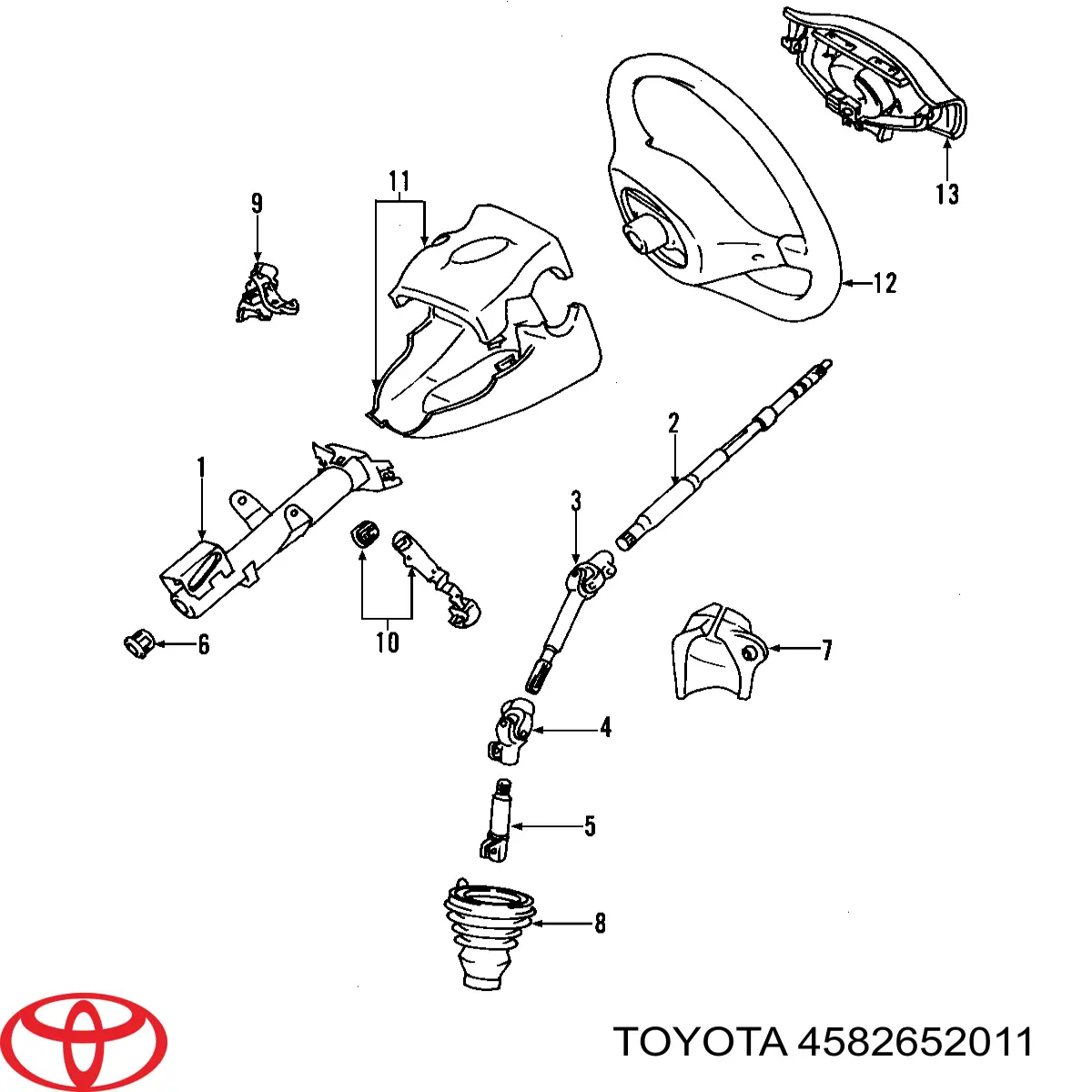  Toyota 4582652011 preço, a partir de 14,41 USD
