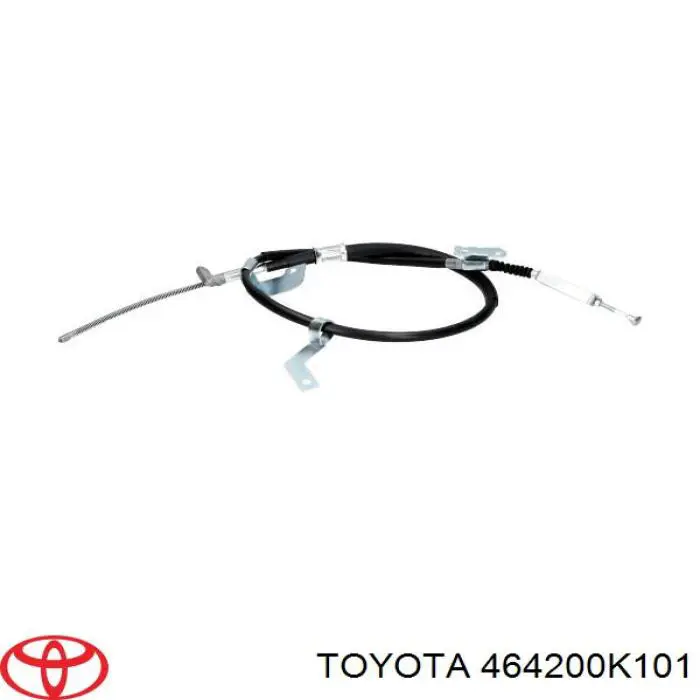 Cabo do freio de estacionamento traseiro direito Toyota 464200K101 preço, a partir de 40,91 USD