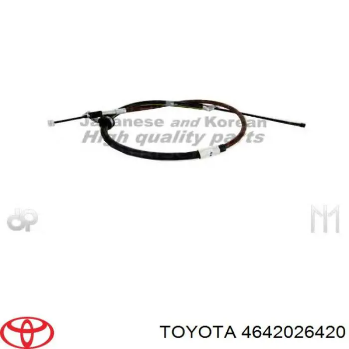 Compre 4642026420 Toyota Cabo do freio de estacionamento traseiro direito