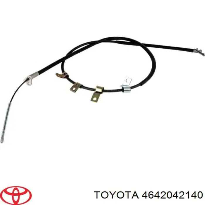 Cabo do freio de estacionamento traseiro direito Toyota 4642042140 preço, a partir de 38,15 USD